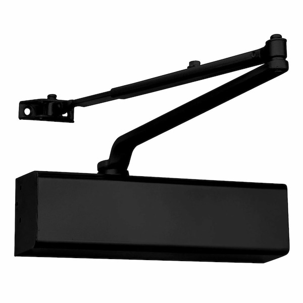 Lawrence Manual, Hydraulic, Door Closer, Heavy Duty Interior and Exterior, Matte Black LH816-US19 - main